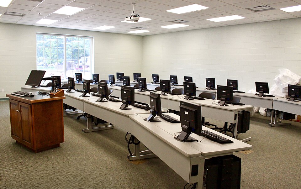 Computer workspace photo